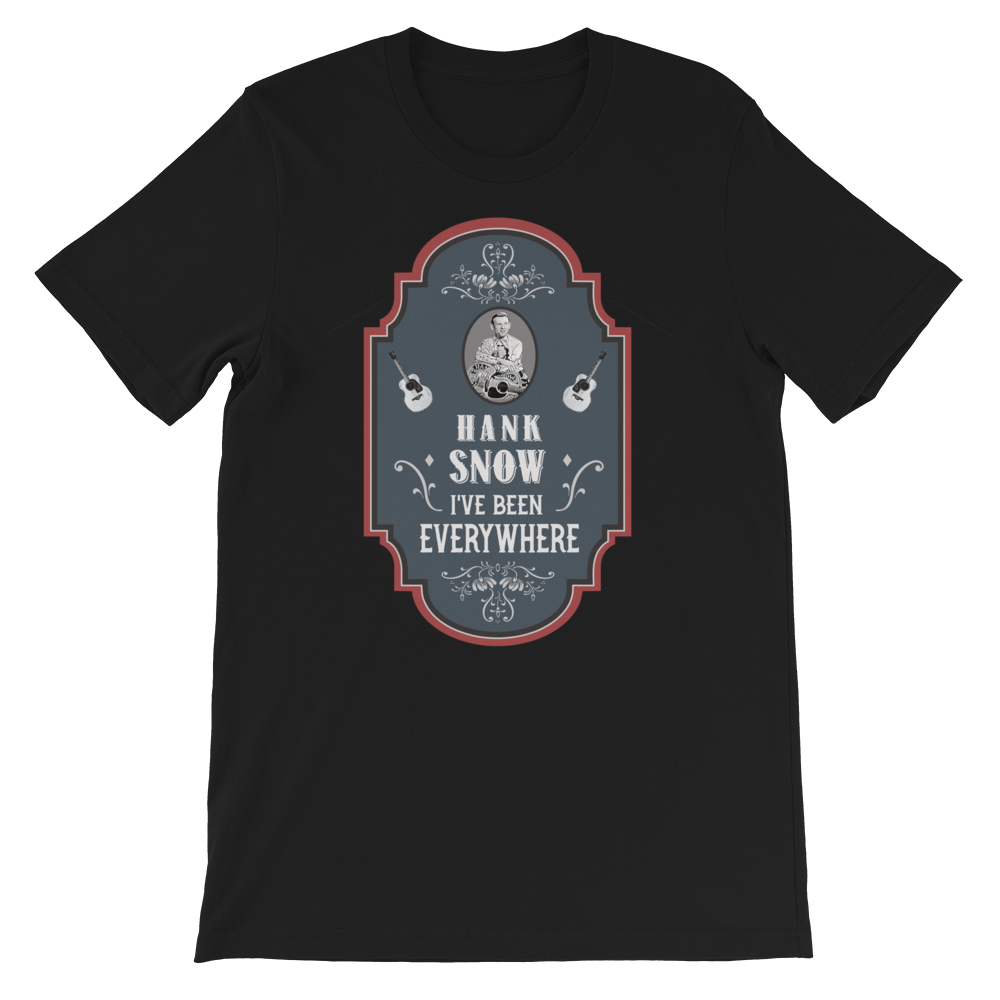 Hank Snow old time counrty music t-shirt